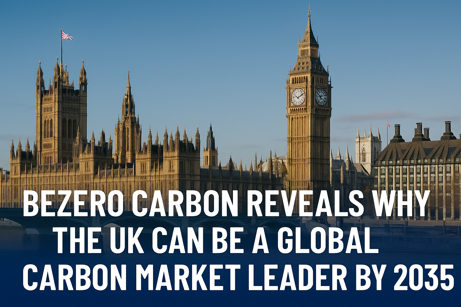 BeZero Carbon Reveals Why the UK Can be a Global Carbon Market Leader by 2035