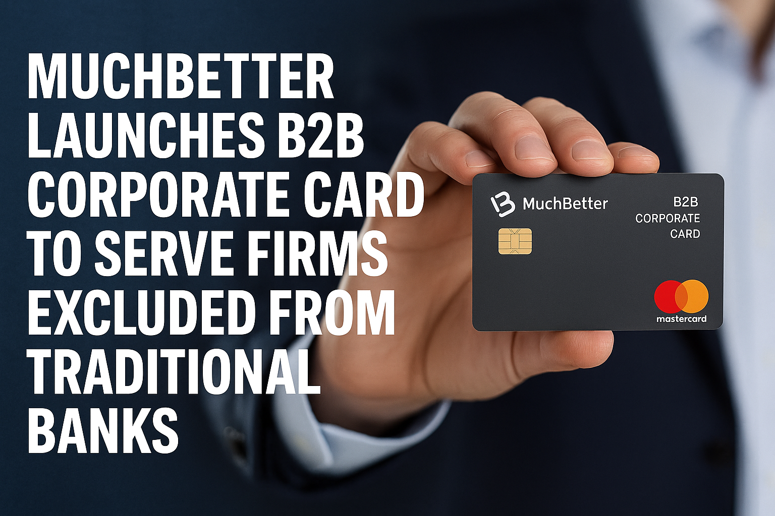MuchBetter Launches B2B Corporate Card to Serve Firms Excluded From Traditional Banks