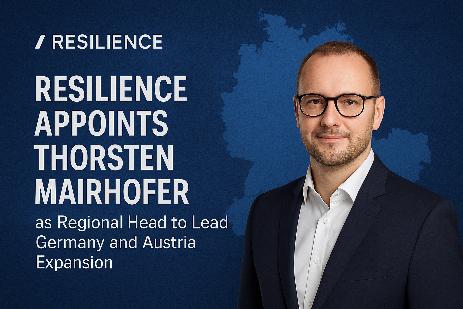 Resilience appoints Thorsten Mairhofer as regional head to lead Germany and Austria expansion