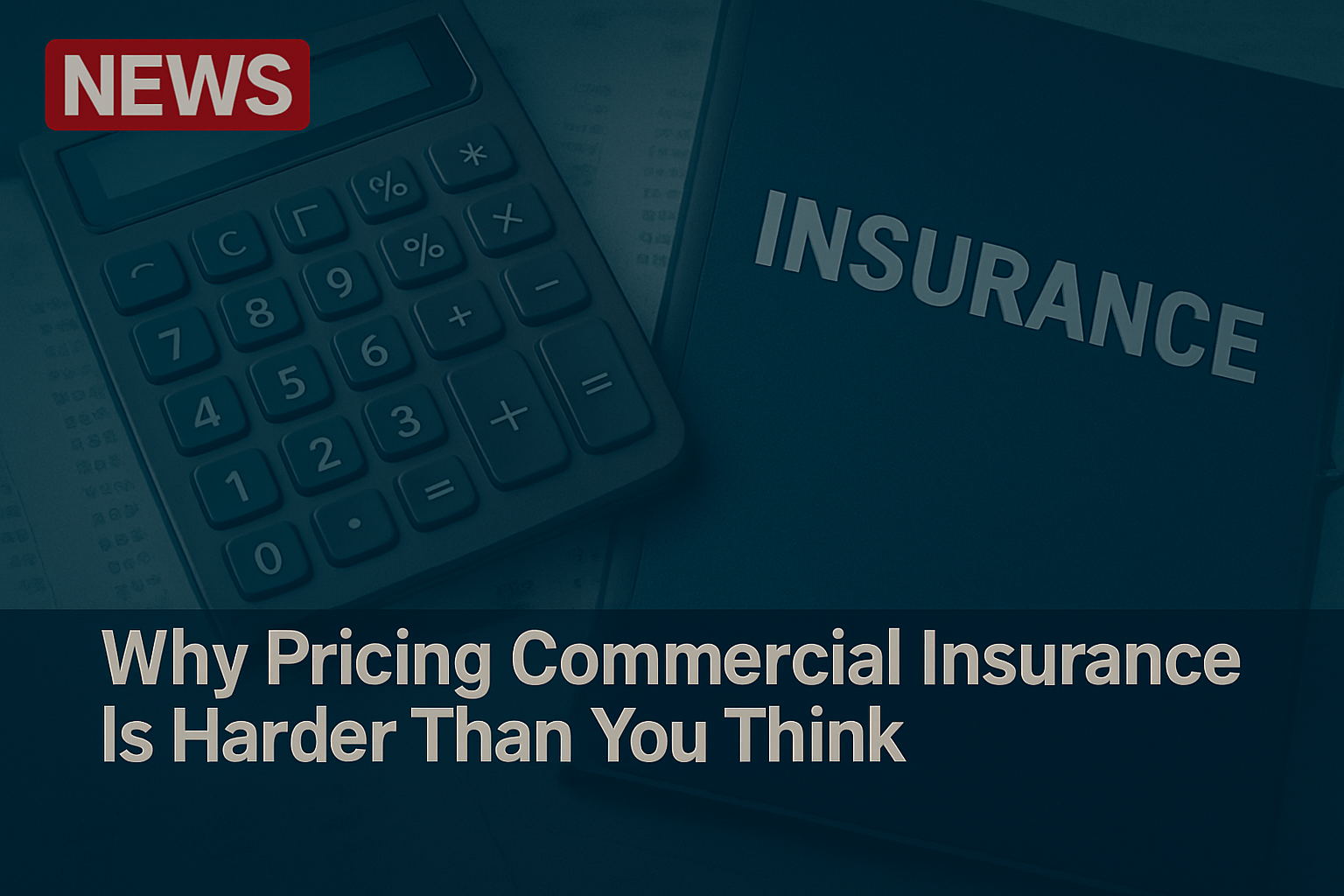 Why pricing commercial insurance is harder than you think