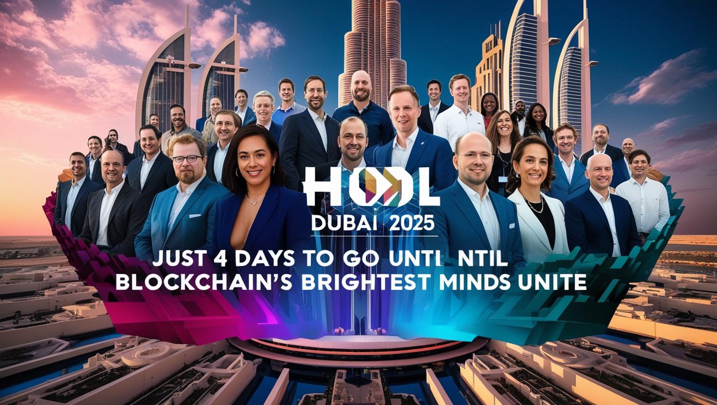 Only 4 Days to Go! HODL Summit Dubai 2025 to Unite Global Crypto Visionaries for Web3 and Blockchain Breakthroughs