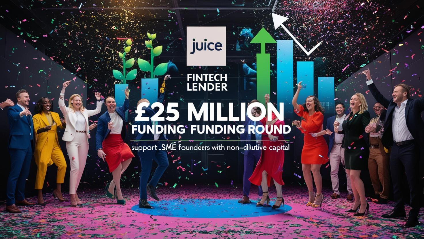 UK FinTech lender Juice raises £25m to back SME founders with non-dilutive capital