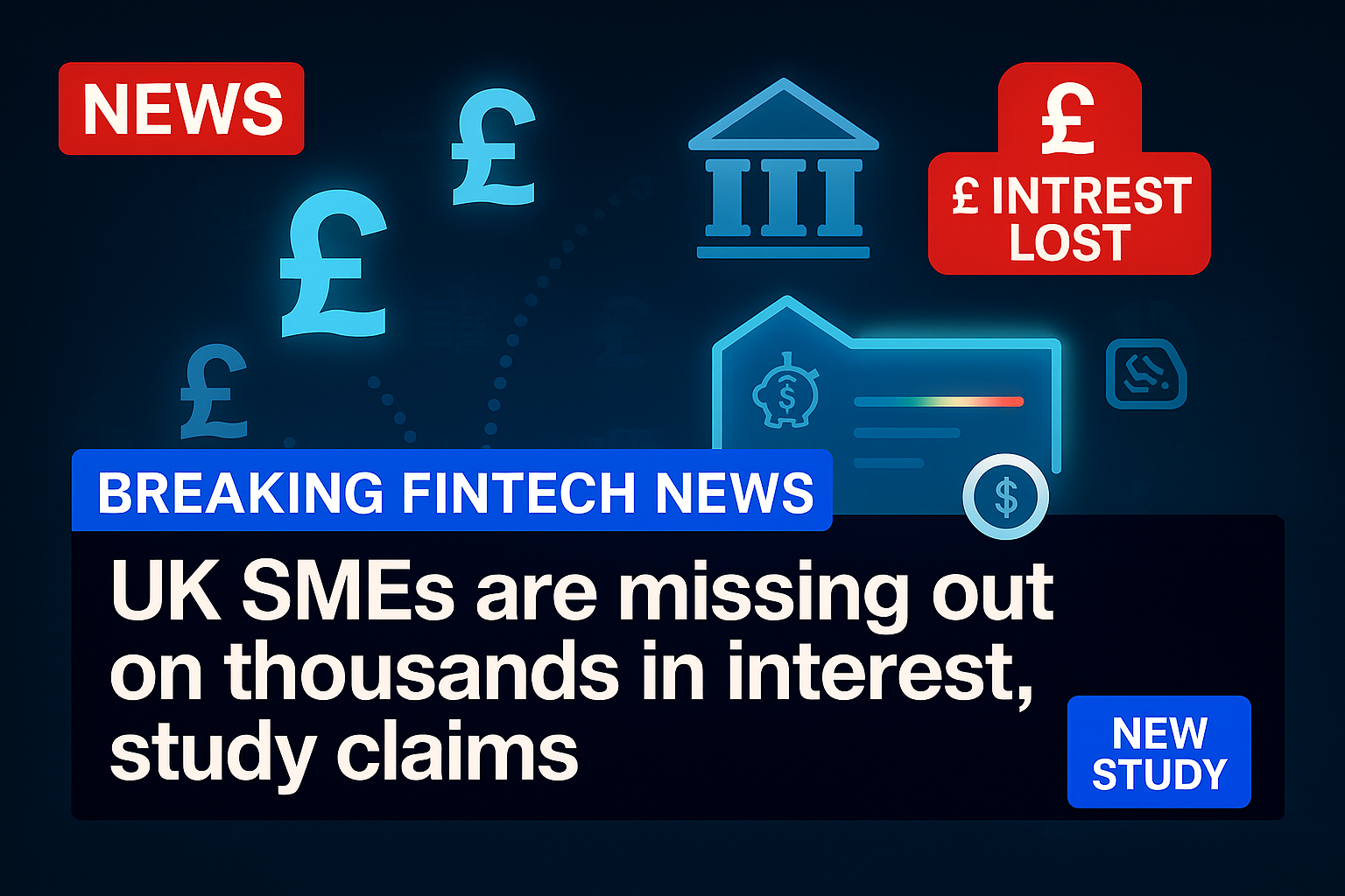 UK SMEs Are Missing Out on Thousands in Interest, Study Claims