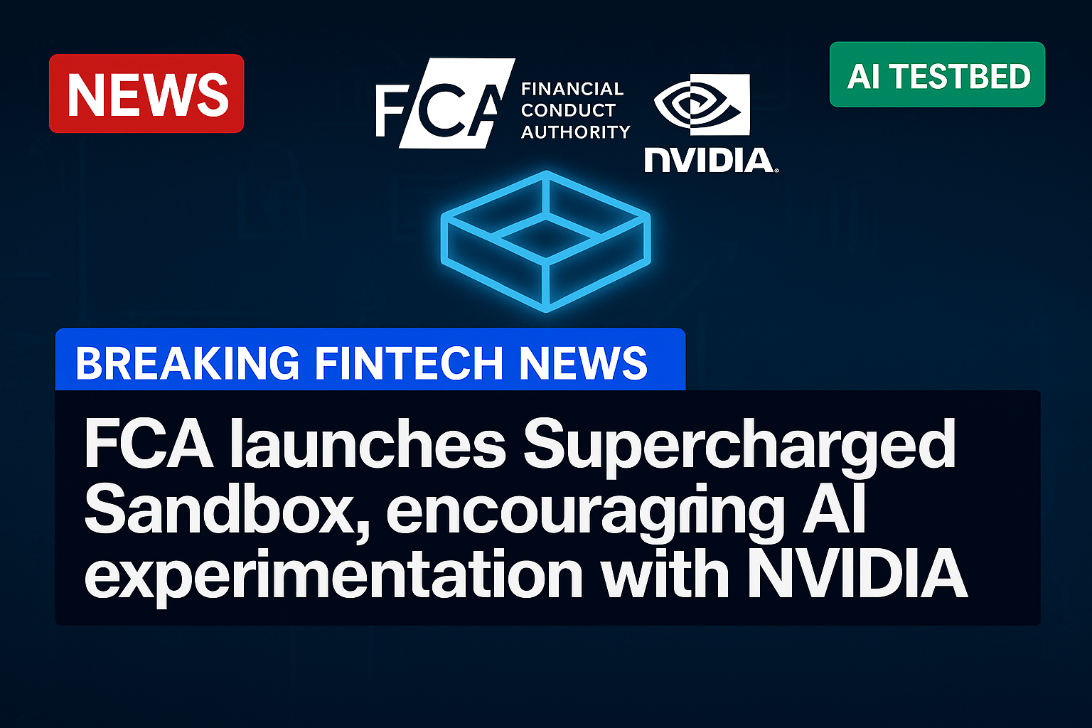 FCA Launches Supercharged Sandbox, Encouraging AI Experimentation With NVIDIA