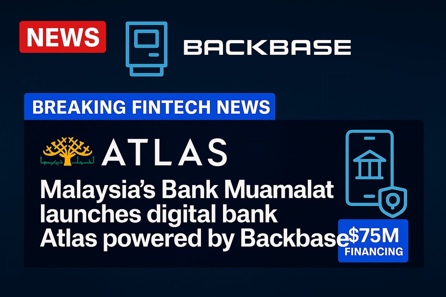 Malaysia’s Bank Muamalat launches digital bank Atlas powered by Backbase