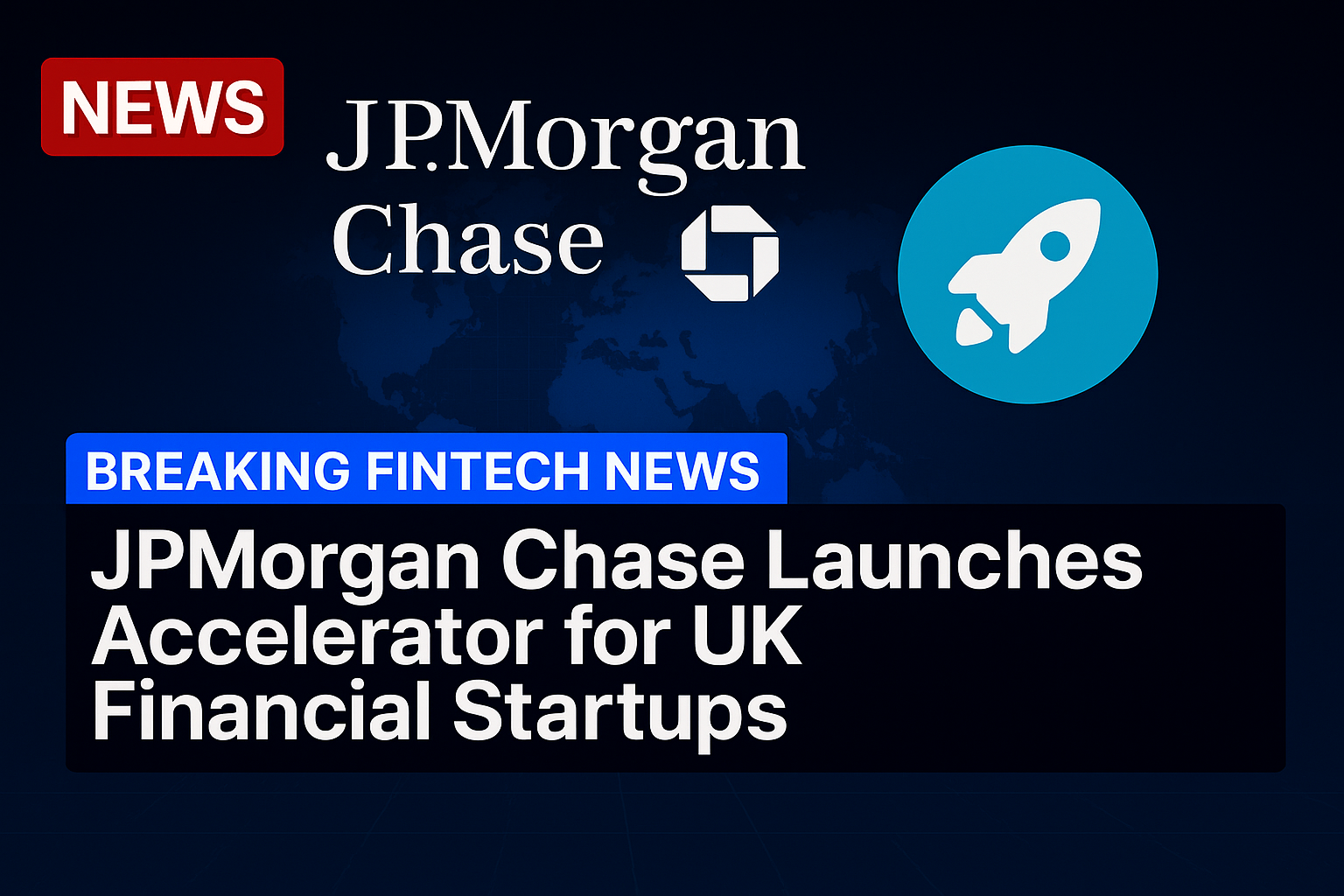 JPMorganChase Launches Accelerator for UK Financial Startups