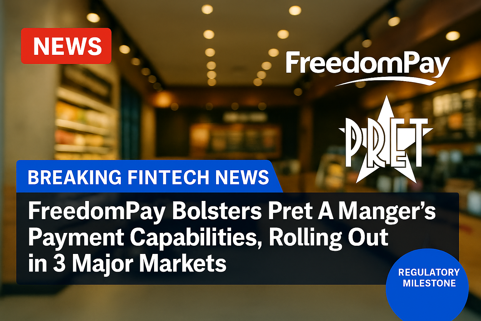FreedomPay Bolsters Pret a Manger’s Payment Capabilities, Rolling Out in 3 Major Markets