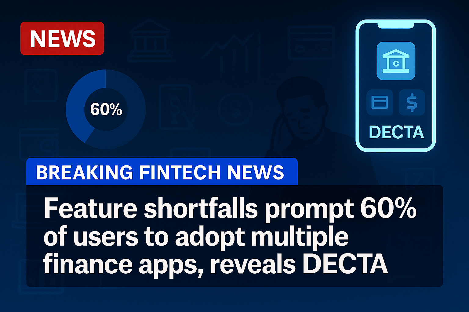 Feature Shortfalls Prompt 60% of Users to Adopt Multiple Finance Apps, Reveals DECTA
