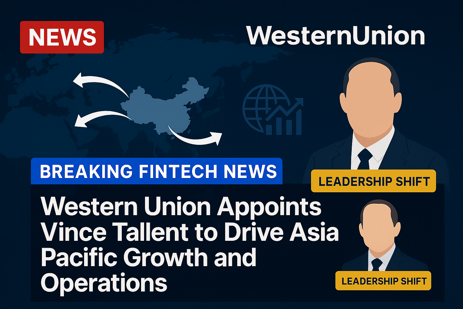 Western Union Appoints Vince Tallent to Drive Asia Pacific Growth and Operations