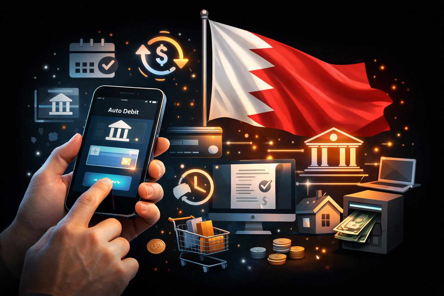 Bahrain Digital Direct Debit Introduced via BenefitPay