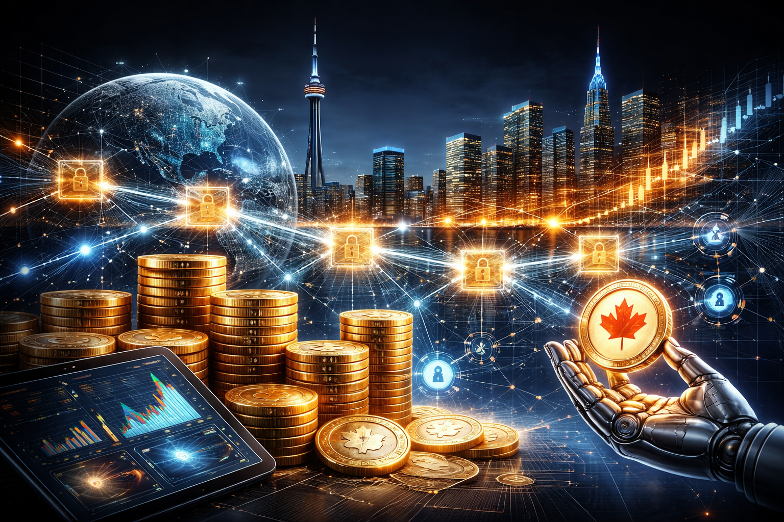 Canadian Banks Tokenised Bond Trial on Distributed Ledger Technology