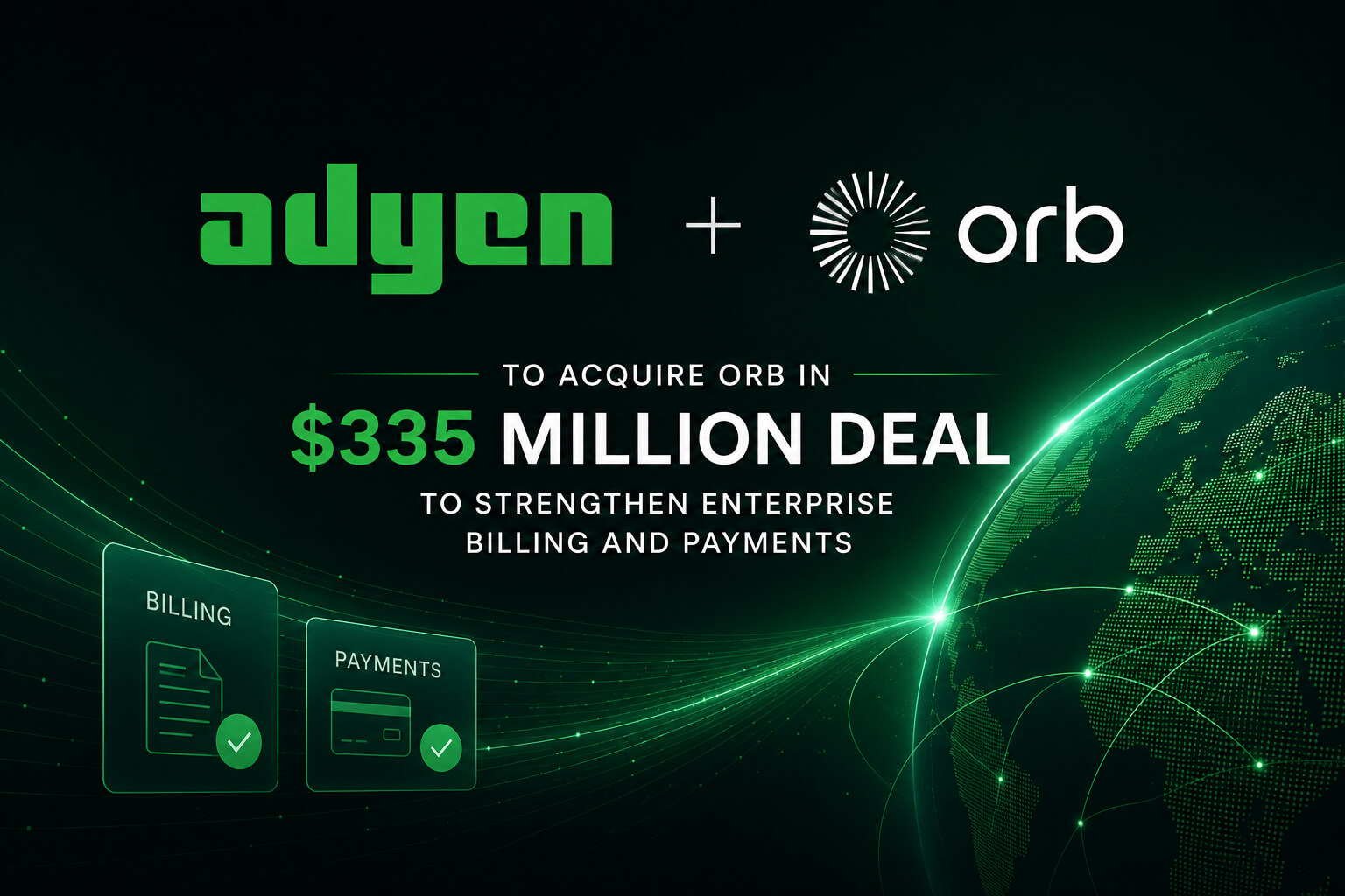 Adyen acquires Orb