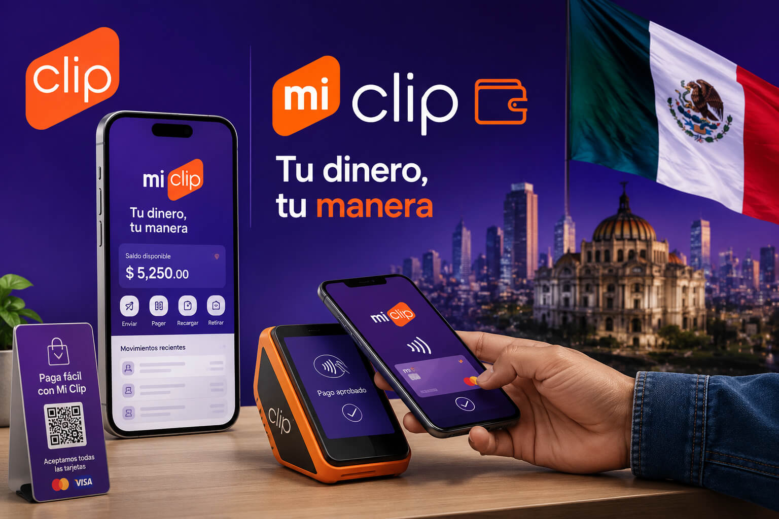 Mi Clip digital wallet