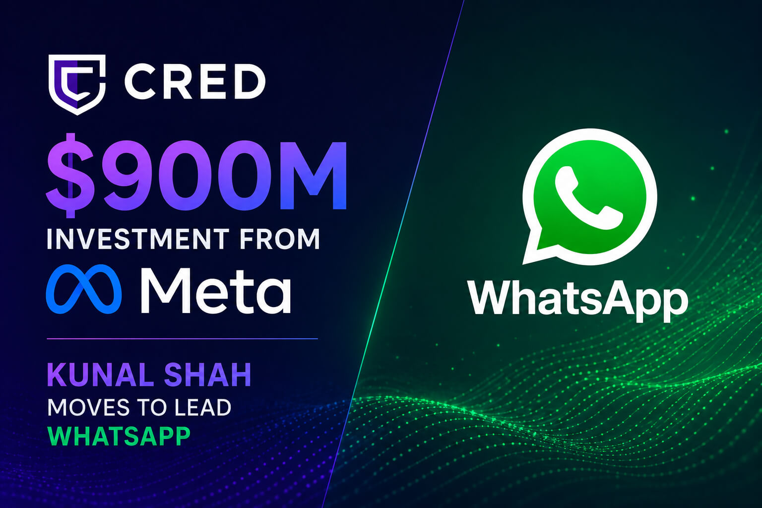 Cred $900M investment from Meta
