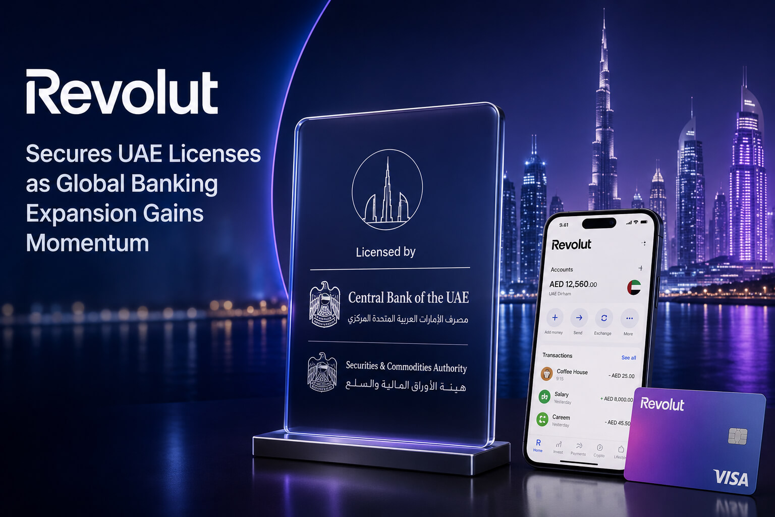 Revolut UAE licenses