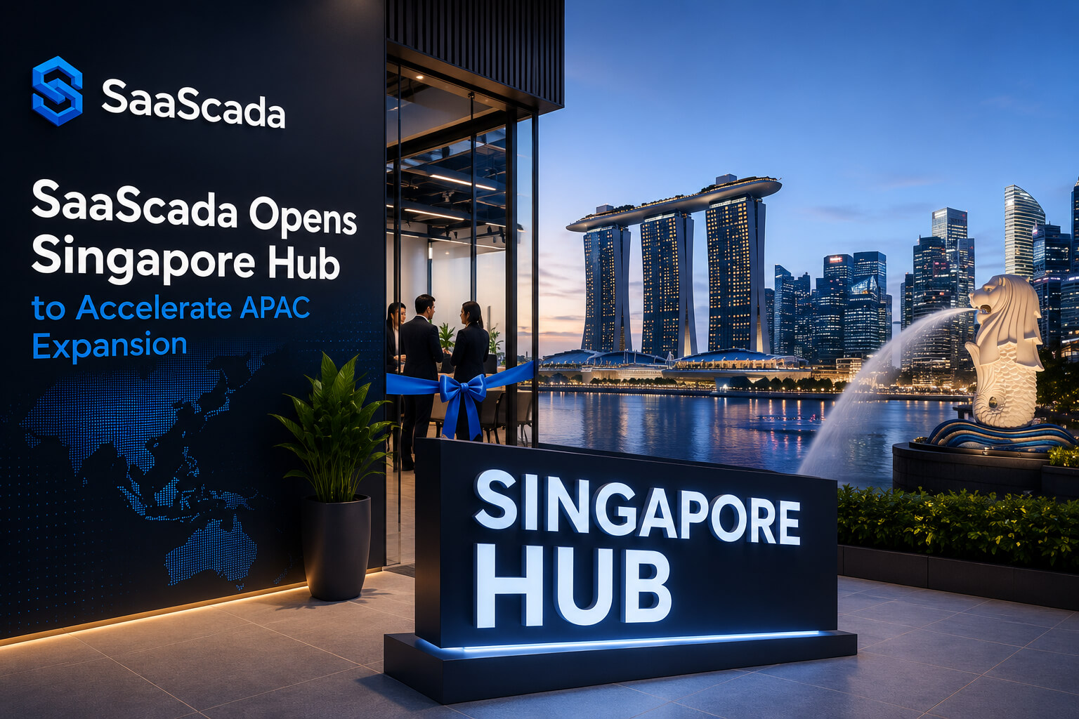 SaaScada Singapore hub