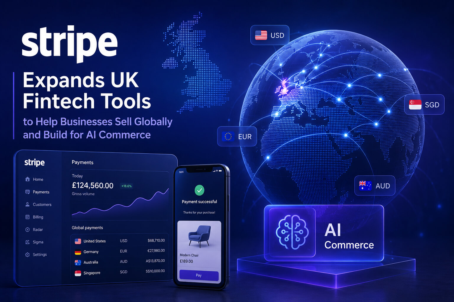 Stripe UK fintech tools