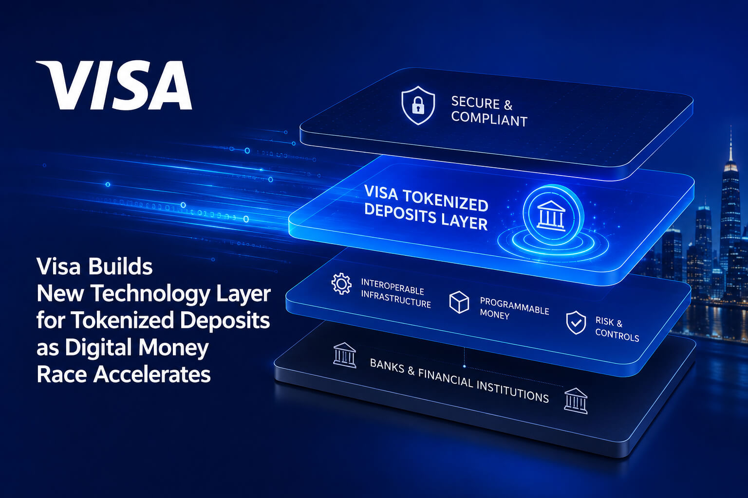 Visa tokenized deposits