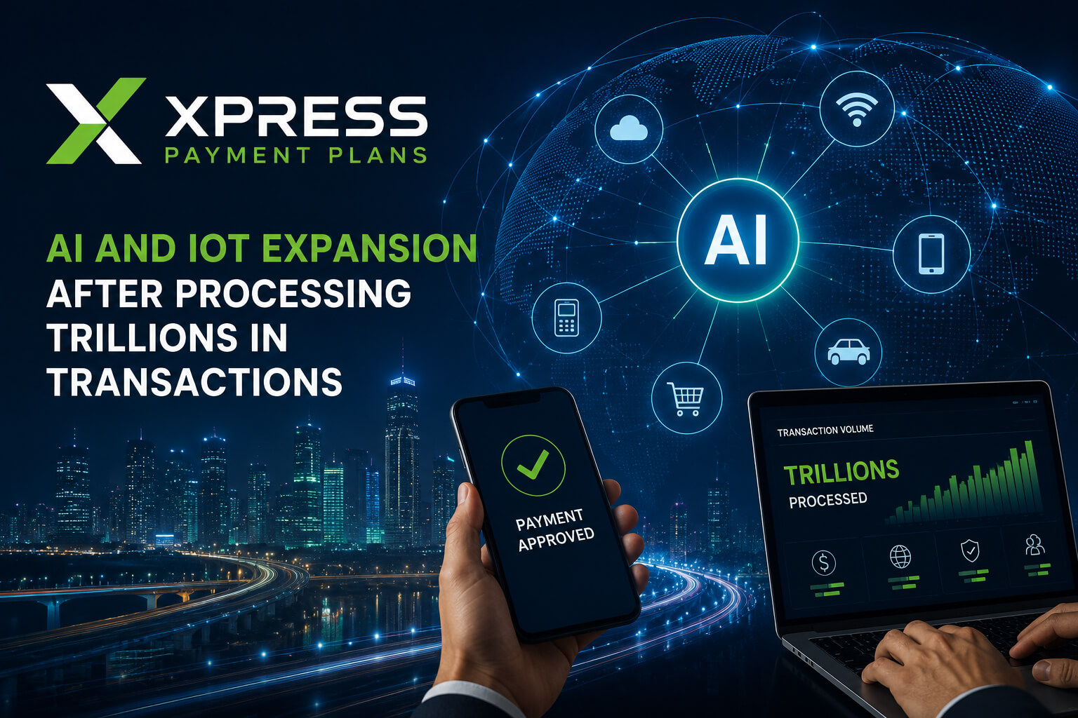 Xpress Payment AI IoT expansion
