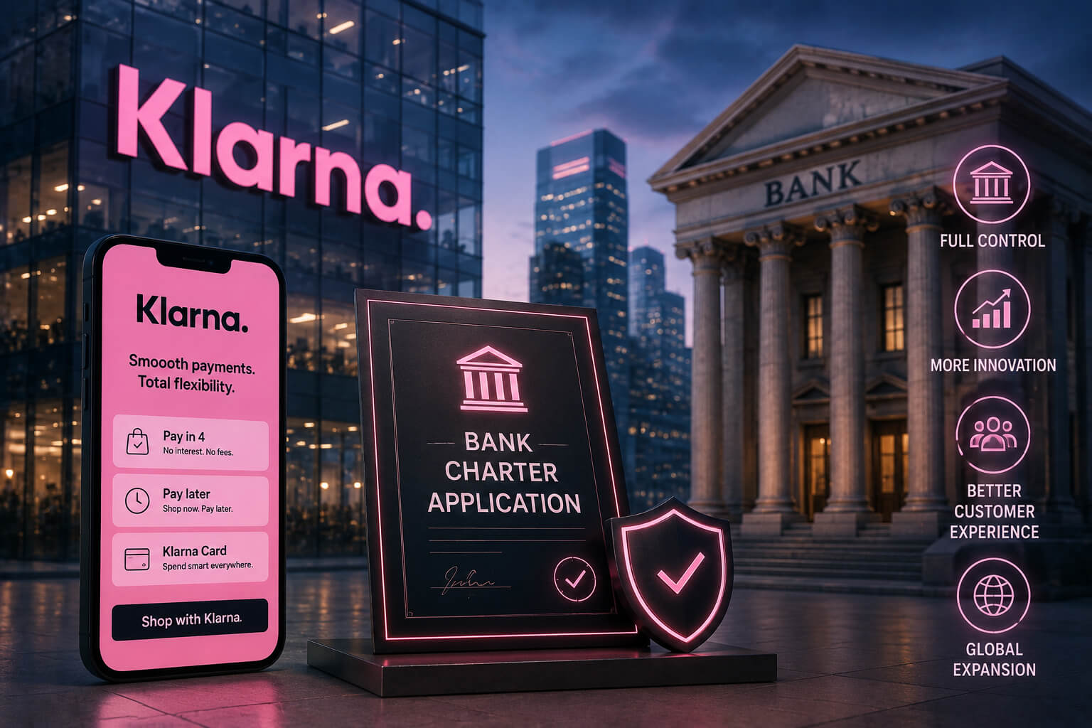 Klarna bank charter